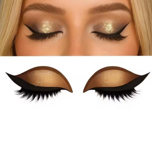 3-in-1 Eyeshadow Sticker - Brown