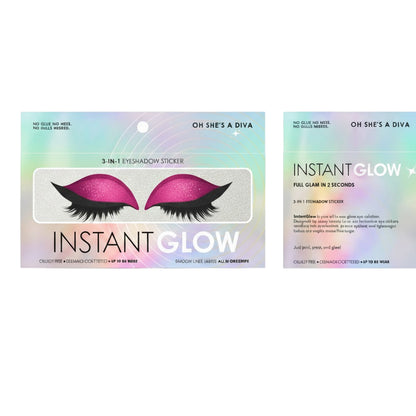 3-in-1 Eyeshadow Sticker - Pink