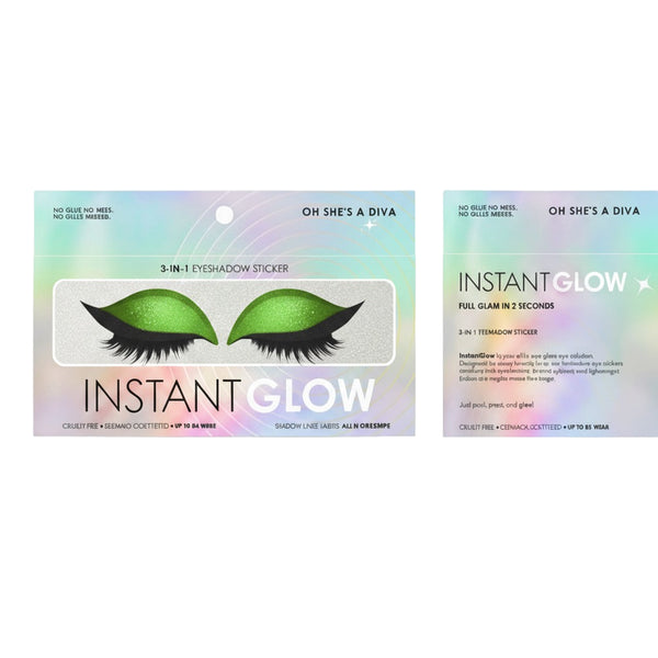 3-in-1 Eyeshadow Sticker - Green