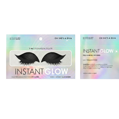 3-in-1 Eyeshadow Sticker - Black