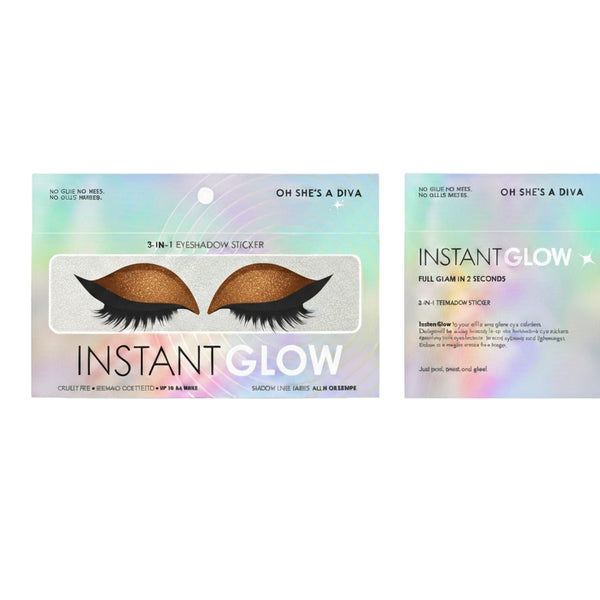 3-in-1 Eyeshadow Sticker - Brown