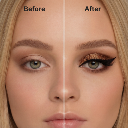 3-in-1 Eyeshadow Sticker - Brown