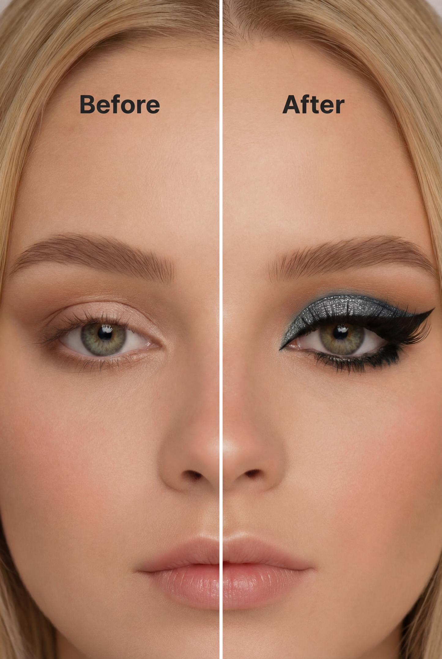 3-in-1 Eyeshadow Sticker - Grey