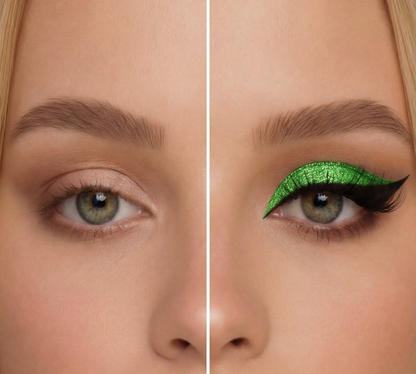 3-in-1 Eyeshadow Sticker - Green